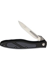 Havalon Havalon XTC-60AZ Piranta-Z, Folding Replaceable Blade, Black handle, 12 extra 2 3/4" 60A Blades, Nylon Holster, Blade Remover