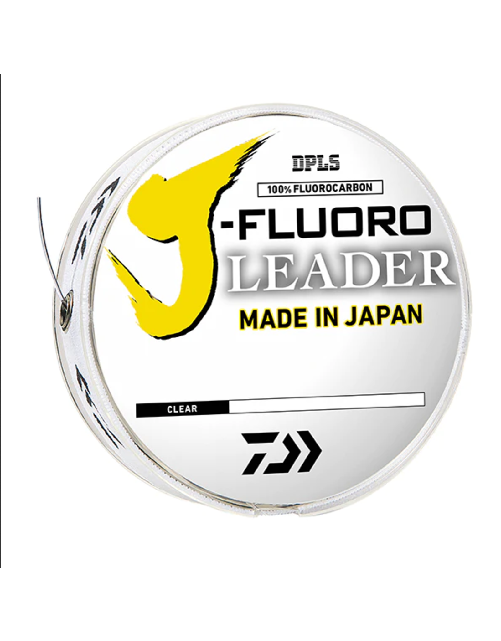 Daiwa J-Fluoro Fluorocarbon Leader 50lb 50yd