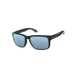 Oakley Oakley Holbrook Polished Black Prizm Deep Water Polarized