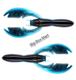 Netbait NetBait Baby Paca Soft Craw Lure 3-3/4" 9pk - Black Blue