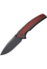 Civivi Civivi Teraxe Black Steel Handle W/ Burgundy G10 Inlay