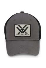 Vortex Vortex Cap: Pewter Patch Logo VT-220-34-CHR
