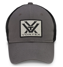 Vortex Vortex Cap: Pewter Patch Logo VT-220-34-CHR