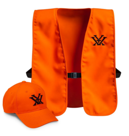 Vortex Vortex - Blaze Orange Beanie & Vest Combo (Adult)