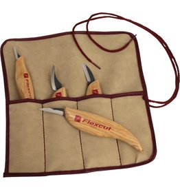 Flexcut Tool Company Inc. Flexcut  Carving Knife Set 4 Piece