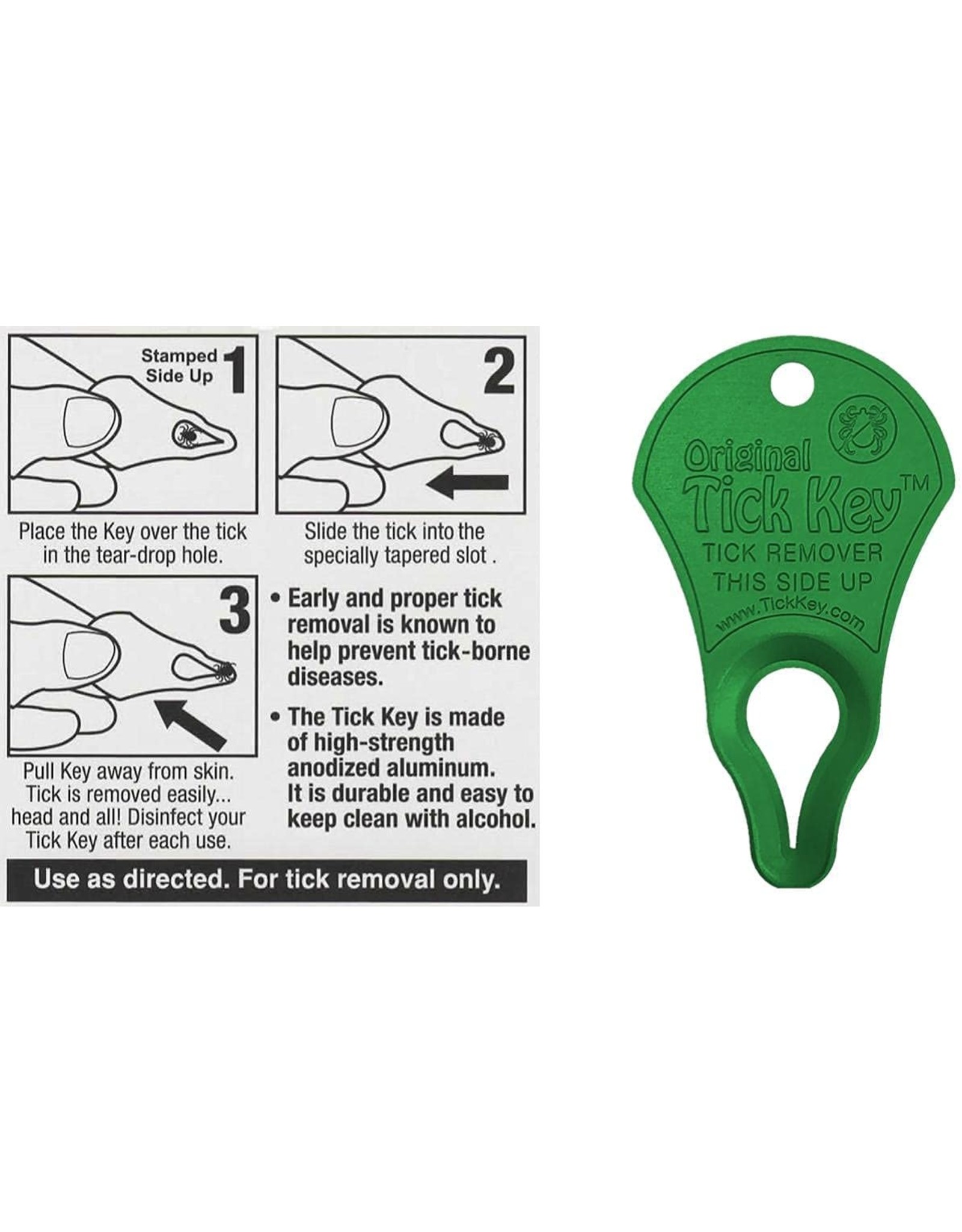 Tick Key Assorted Colours Bronson