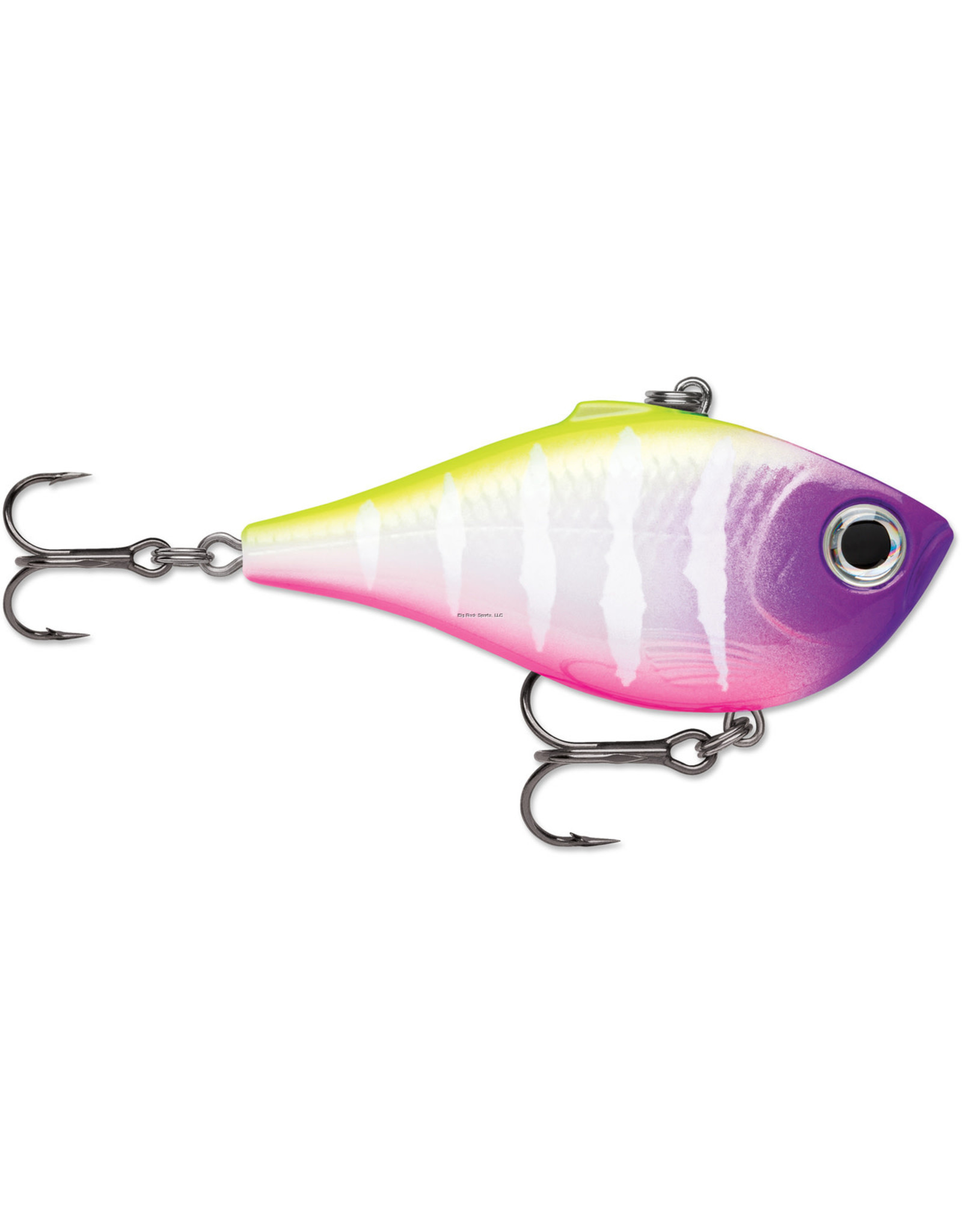 Rapala Rapala RPR05MFT Rippin Rap 05, 2", 5/16 oz, Lipless, Variable Running Depth, VMC #8 and #10 Hooks, Moldy Fruit