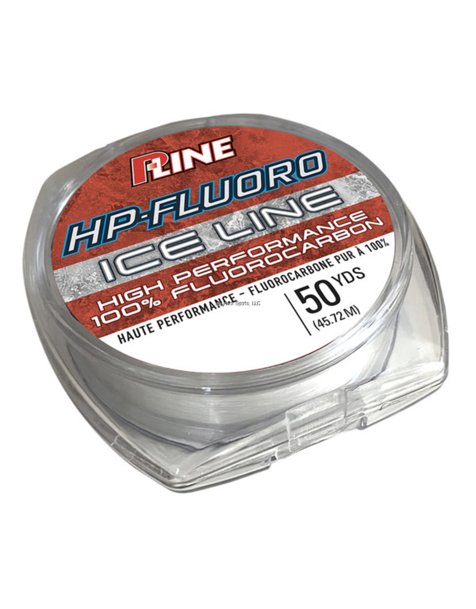 p-line P-Line PFCI-8 HP Fluorocarbon Ice Line 50 YD 8Lb Clear