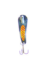Custom Jigs Custom Jigs SL18-P-103 Slender Spoon 1/8oz Silver/Orange