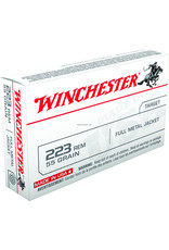 Winchester Winchester W223K Best Value USA LC Rifle Ammo 223 REM, FMJ, 55 Gr, 3242 fps, 20 Rnd, Boxed