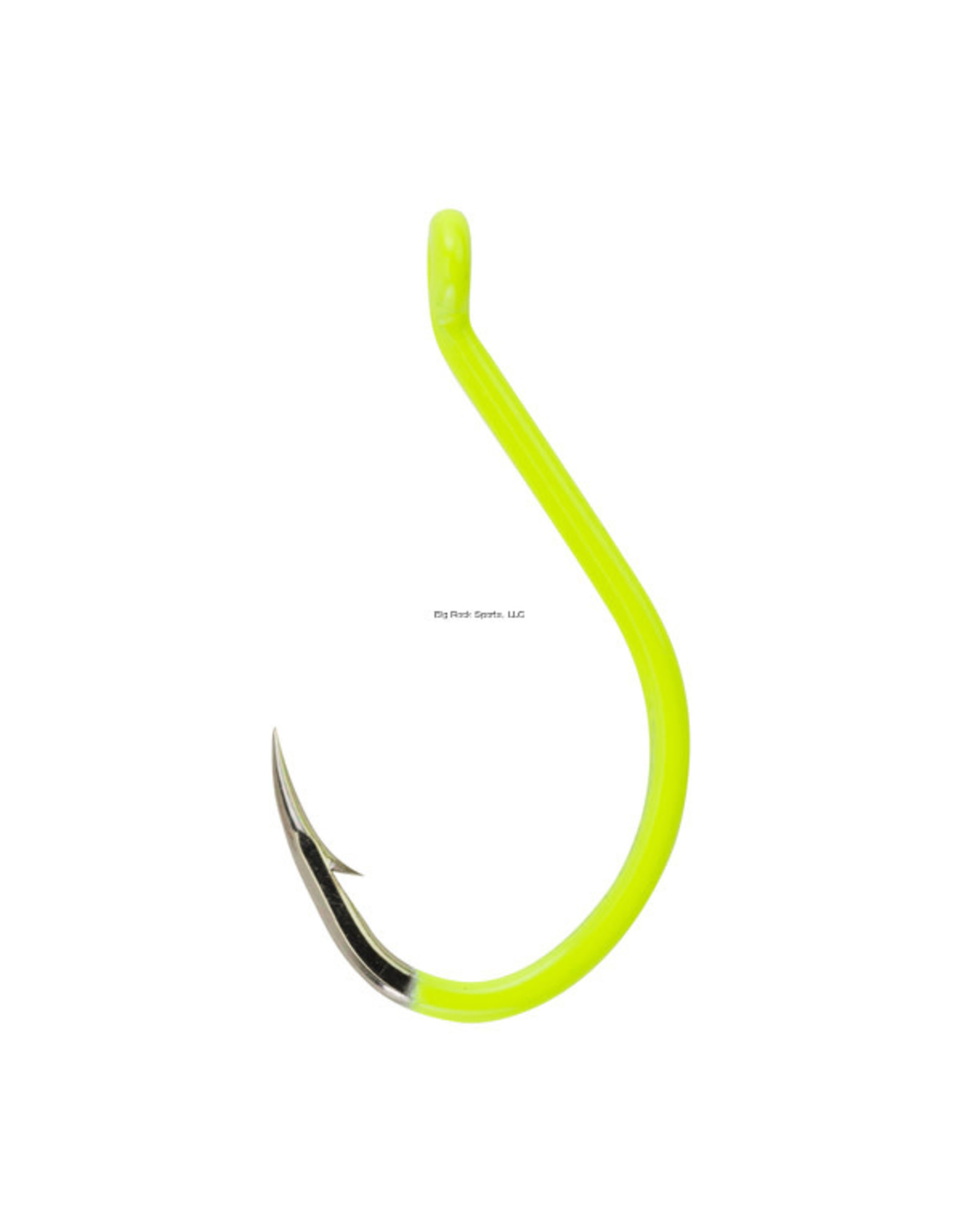 Berkley Berkley FSN19COCT2C Fusion19 Colored Octopus Hook, Size 2, Needle Point, Offset, Chartreuse, 6/Pkg