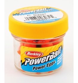 Berkley Berkley FEFO PowerBait Power Eggs Floating Magnum Fl. Orange .5oz Jar (034531)