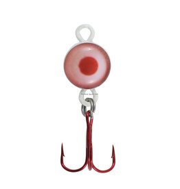 Northland Fishing Tackle Northland EBS3-6 Eye Ball Spoon 1/8 oz, #10 treble hk, UV Pink, 1cd