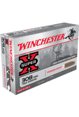 Winchester Winchester X3085 Super-X Rifle Ammo 308 , Power-Point, 150 Grains, 2820 fps, 20, Boxed
