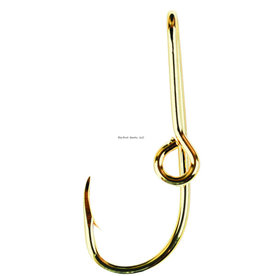 Eagle Claw Eagle Claw 155AH Hat/Tie Clasp Hook, Gold, 1 per Pack