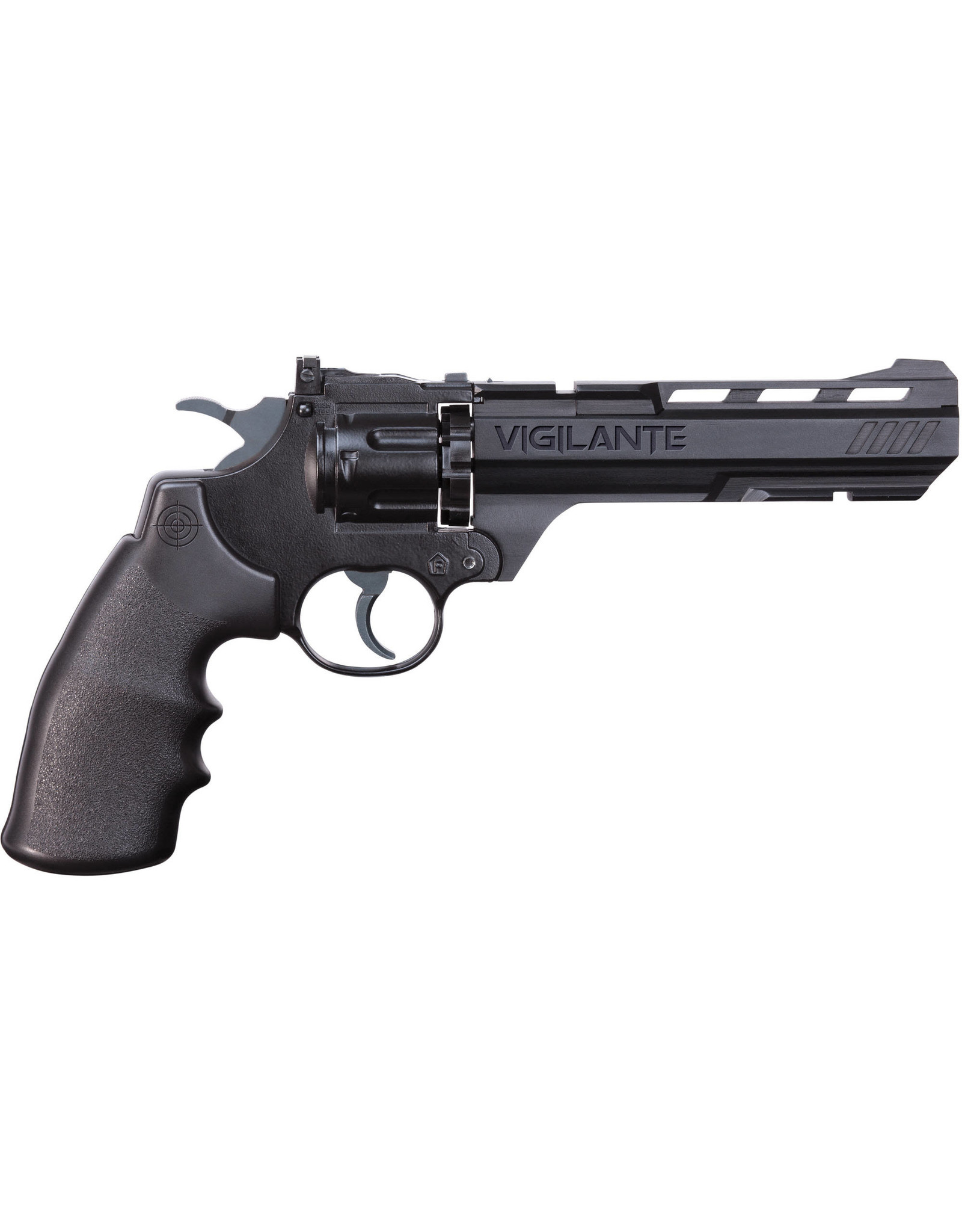 Crosman CCP8B2 : Crosman® Vigilante™ Co2 Powered BB/Pellet Revolver .177 cal. BB 465 Fps /Pellets 435 Fps