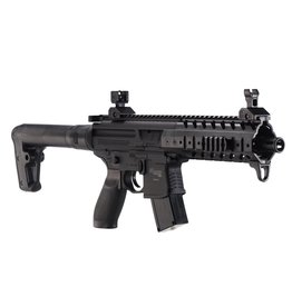 SIG SAUER AIRGUNS Sig Sauer AIR-MPX-177-G2-BLK MPX .177 CO2 Air Rifle, 30 Rnd, 450 FPS