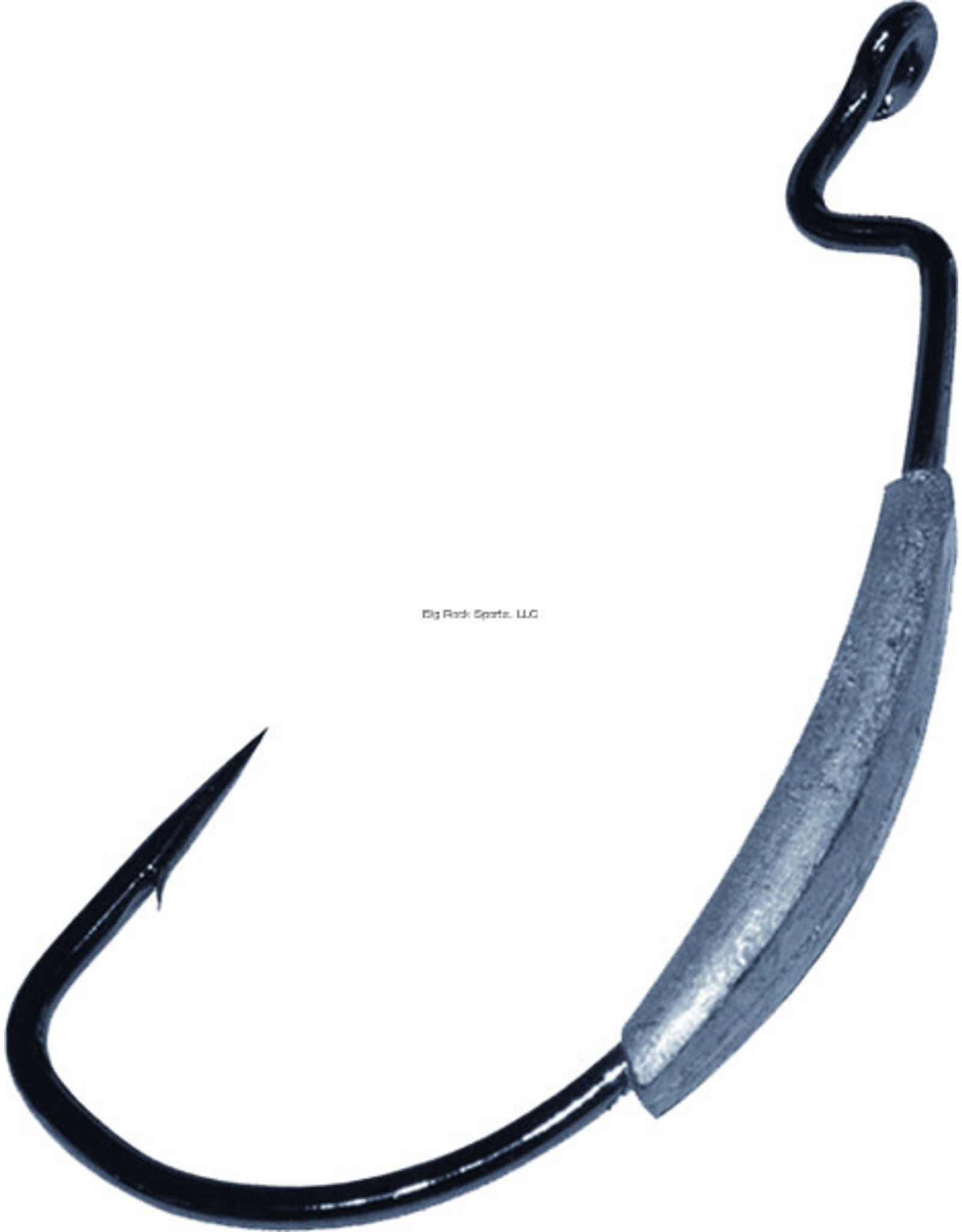 Gamakatsu 74415-1/8 Superline Weighted Worm Hook, Size 5/0, 1/8 oz