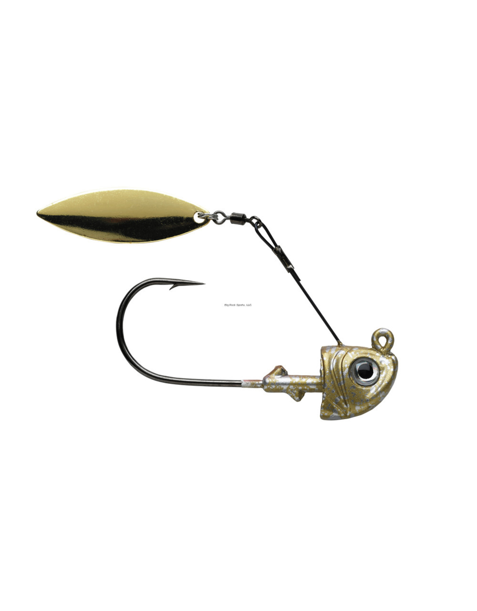 1ST GEN FISHING 1st Gen Fishing TS14 5/0-02 Top Spin 1/4Oz 5/0 Gold Splatter