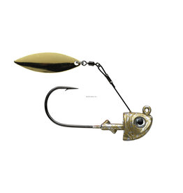 1ST GEN FISHING 1st Gen Fishing TS14 5/0-02 Top Spin 1/4Oz 5/0 Gold Splatter