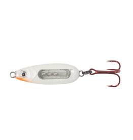 Northland Fishing Tackle Northland GBRS4-13 Glass Buck-Shot Spoon - 1/Card - 1/4oz - Glo White