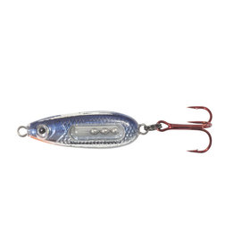 Northland Fishing Tackle Northland GBRS4-11 Glass Buck-Shot Spoon - 1/Card - 1/4oz - Silver Shiner