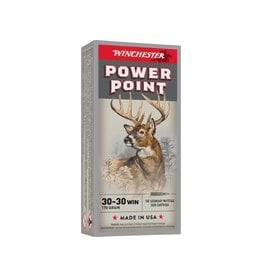 Winchester Winchester X30303 Super-X Rifle Ammo 30-30 , Power-Point, 170 Grains, 2200 fps, 20, Boxed