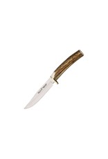Muela Muela Fixed Blade with brass Finger Guard Knife GRED-12A Blade Length: 4.75 in, Overall Length: 9 in