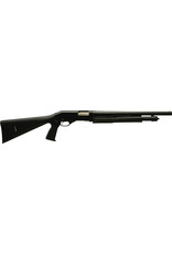 Stevens 22438 320 Pump Shotgun 20 GA, RH, 18.5 in, Black, Syn, Pistol Grip, 5+1 Rnd, Carbon Steel, 3 in