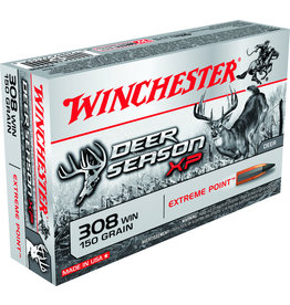 Winchester Winchester X308DS Deer Season XP Rifle Ammo 308 , Extreme Point Polymer Tip, 150 Grains, 2820 fps, 20, Boxed