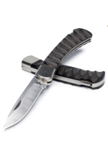 Buck Knives Buck Knives - Folding Hunter Pro - 3 3/4" Blade - S45VN - Black Scalloped Richlite Handle - 0110BKSLE-B/13530