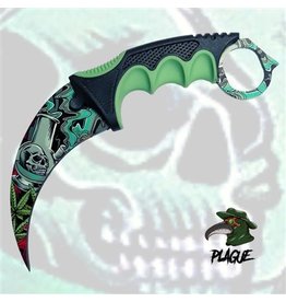 Plague Plague Karambit Knife - Death by Bong 110 SD00175LGW