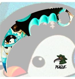 Plague Plague Karambit Knife - Lil Chibi Penguin 125 21DT002-75BL
