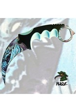 Plague Karambit Knife - Ice Dragon 130 21DT002-75DBL