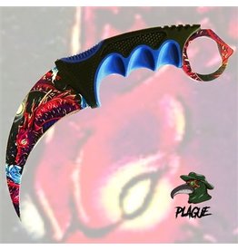 Plague Plague Karambit Knife - Water Dragon 129 21DT002-75PBL