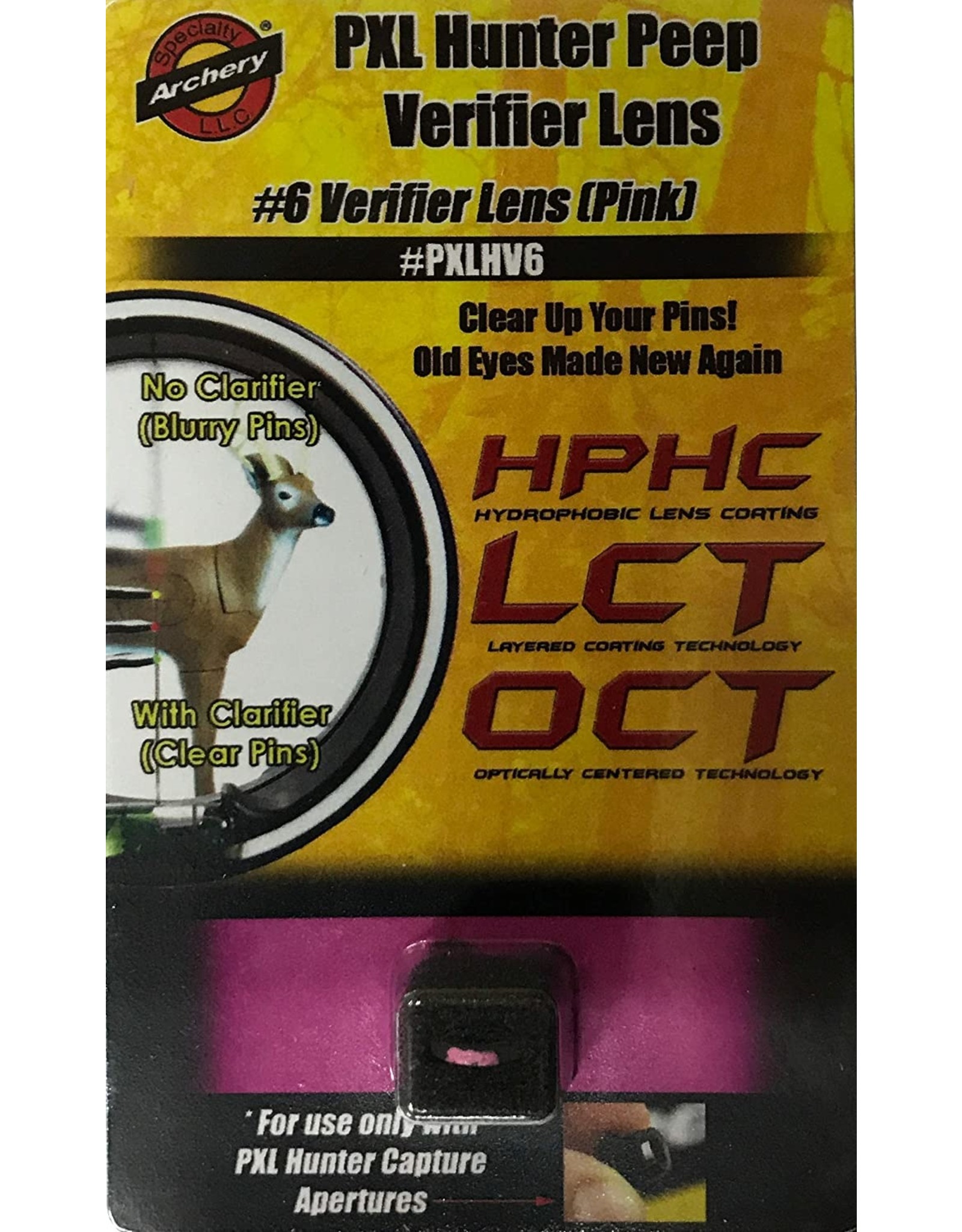 Specialty Archery Specialty Archery® PXLHV6 - PXL Hunter™ Pink Verifier Lens
