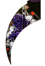 Plague Plague Karambit Knife - Death #1 All You Need Is Love 122 21DT002-75PP