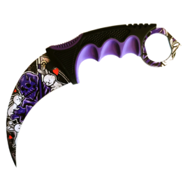 Plague Karambit Knife - Death #1 All You Need Is Love 122 21DT002-75PP