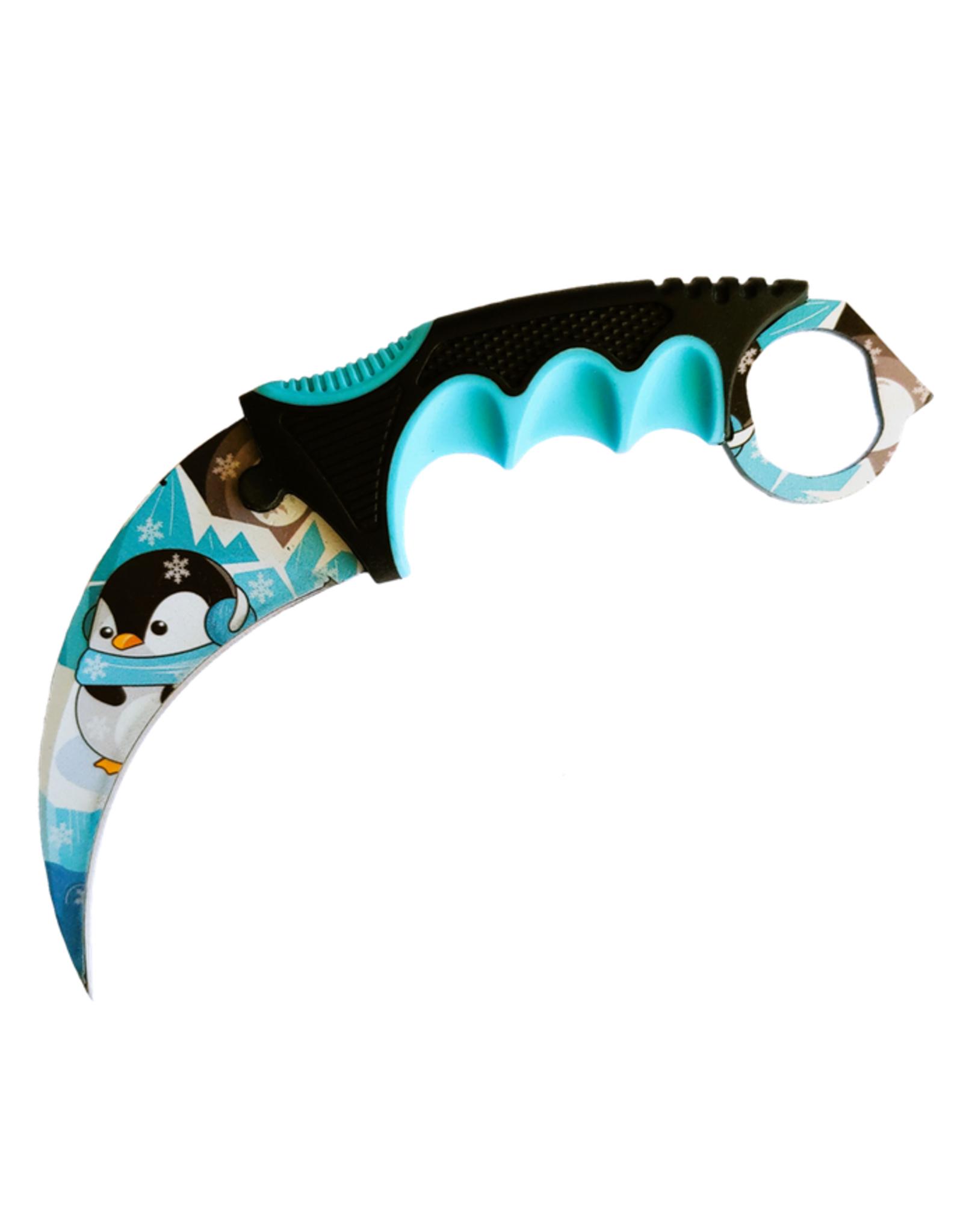 Plague Plague Karambit Knife - Lil Chibi Penguin 125 21DT002-75BL