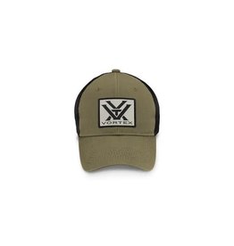 Vortex Vortex Cap: Dark Khaki Patch Logo VT-220-34-OLV