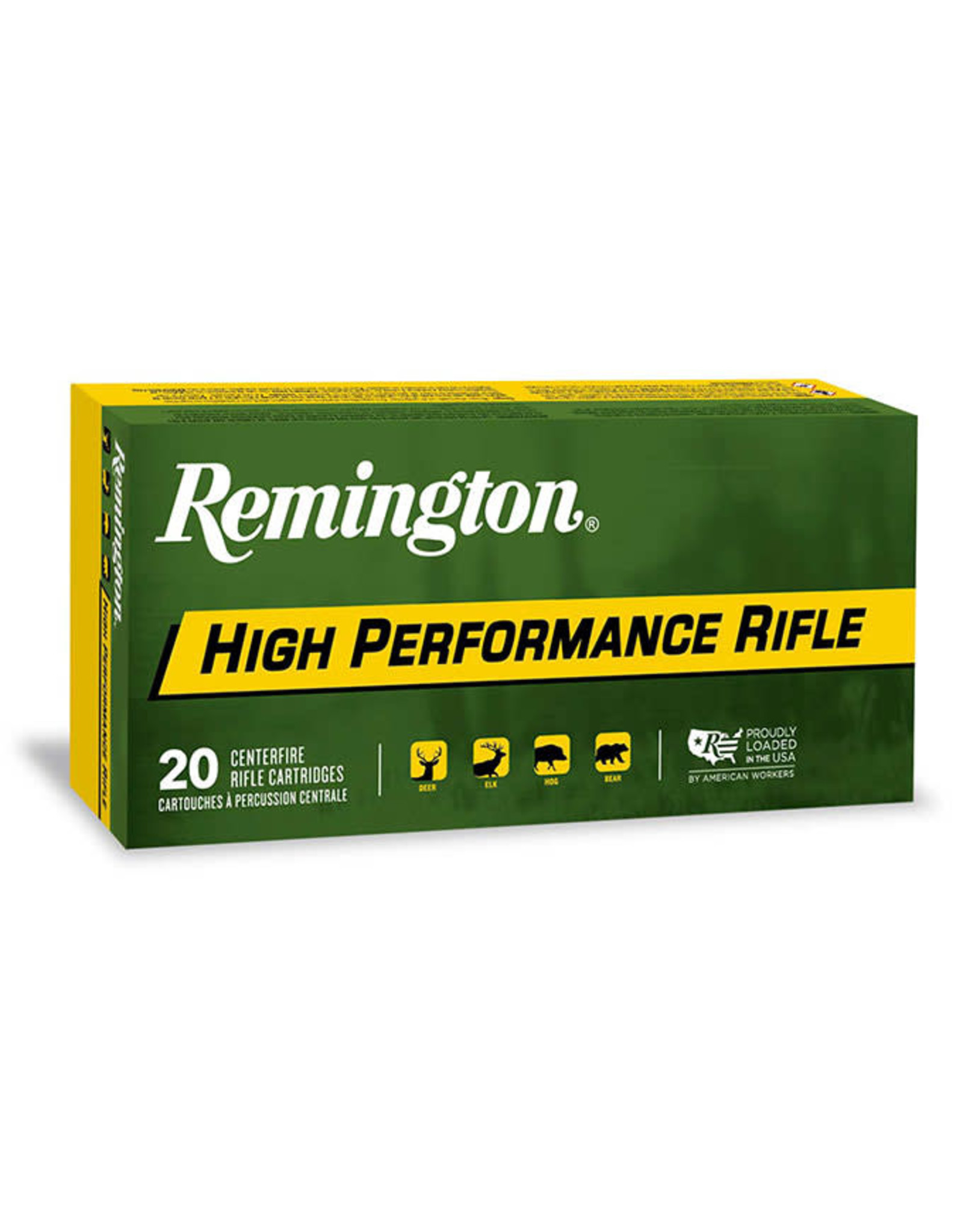 Remington Remington 21463 High Performance Rifle Ammo 45-70 Govt, SJHP, 300 Grains, 1900 fps, 20 Rnd