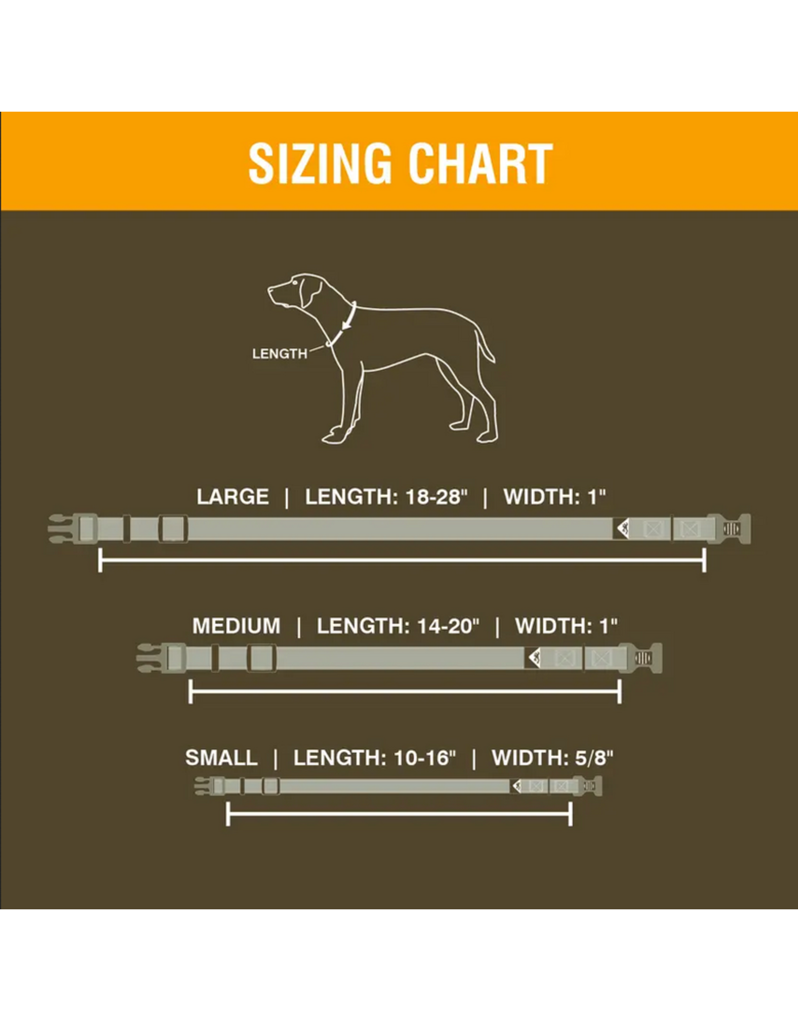 Browning Browning Large Dog Collar