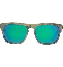 Huk Huk Siwash Polarized Green Mirror Lens Matte Southern Tier Subphantis