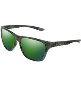 Huk Swivel Polarized Sunglasses, Mirror Green Lens / Southern Tier Frame by Huk