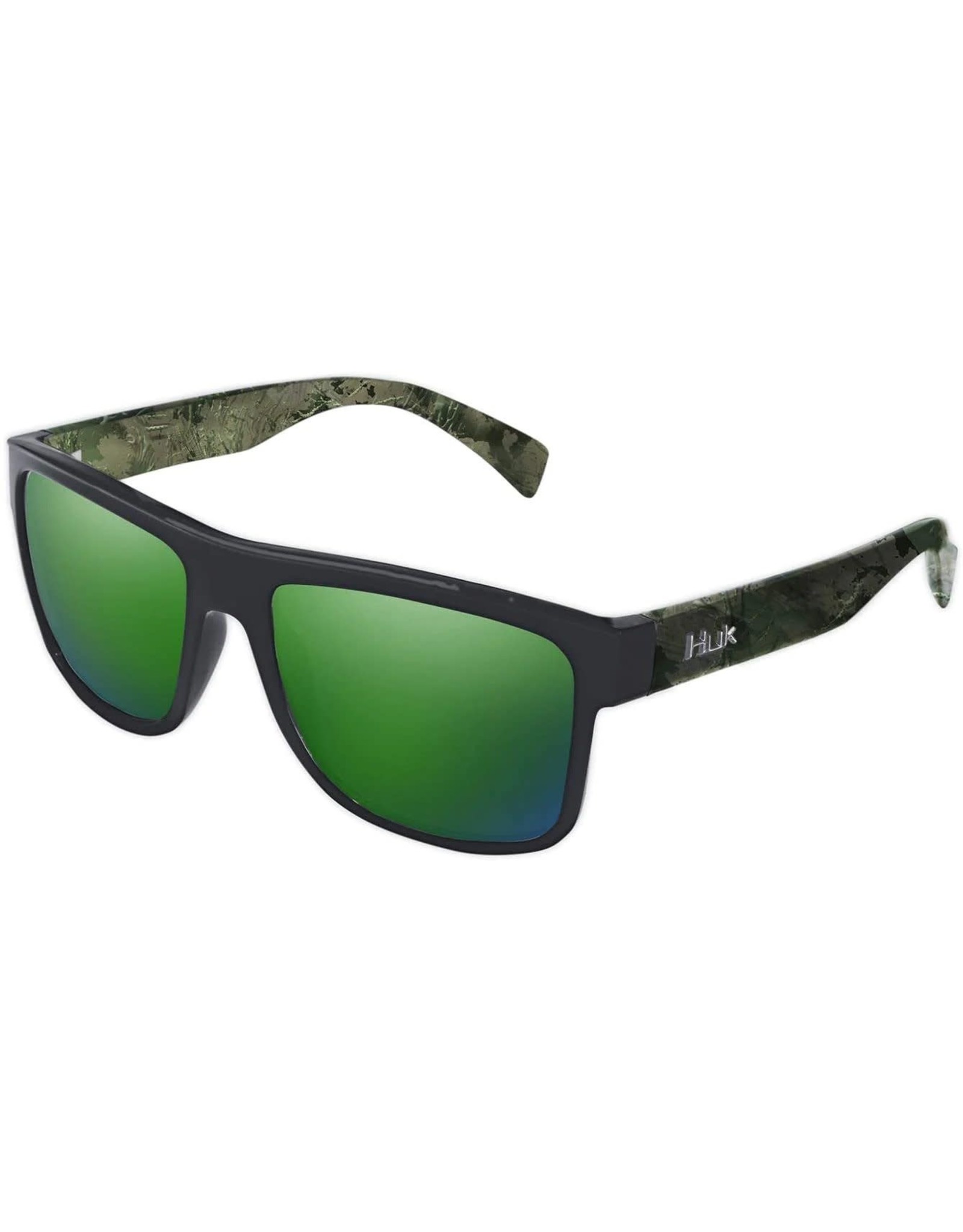 Huk Clinch Polarized Sunglasses, Green Mirror Lens / Southern Tier Frame by Huk