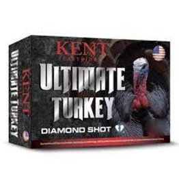 Kent Cartridge Kent C123TK56-5 Ultimate Diamond Shot Turkey Shotshell 12 GA, 3 in, No. 5, 2oz, Max Dr, 1175 fps, 10 Rnd per Box