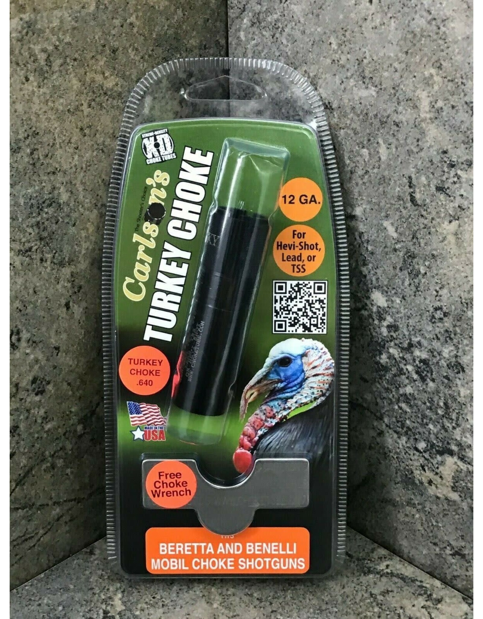 Carlson's Choke Tubes Carlson's Turkey Choke - Beretta & Benelli Mobil Shotguns 12GA .640 - 19590