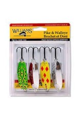 Williams Williams 4-PW-ASST Pike & Walleye/4-Pack Assorted (5570221)