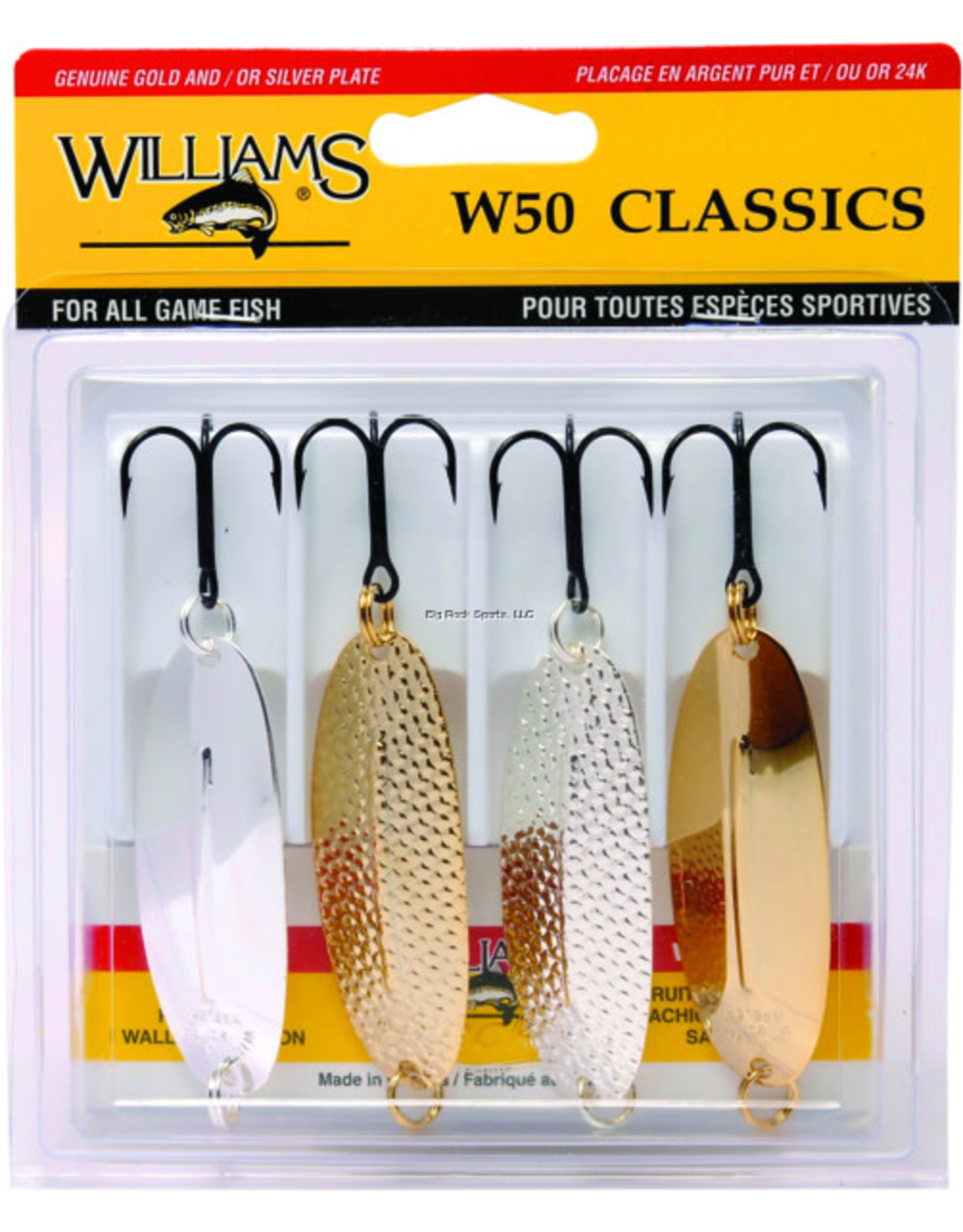 Williams Williams 4-50-ASST W50 Classic/4 Pack Assorted