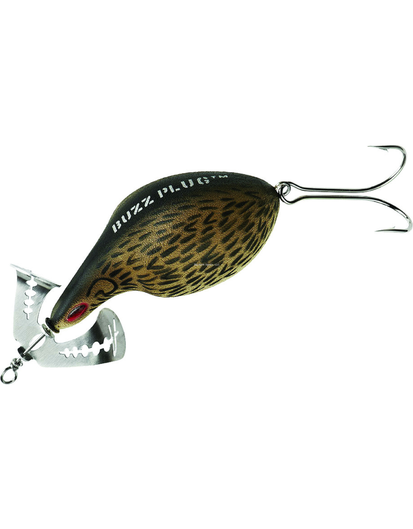 Arbogast Arbogast G935-140 Buzz Plug Jr. Topwater Buzz Bait, 2 3/8", 5/8 oz, Rat, Floating